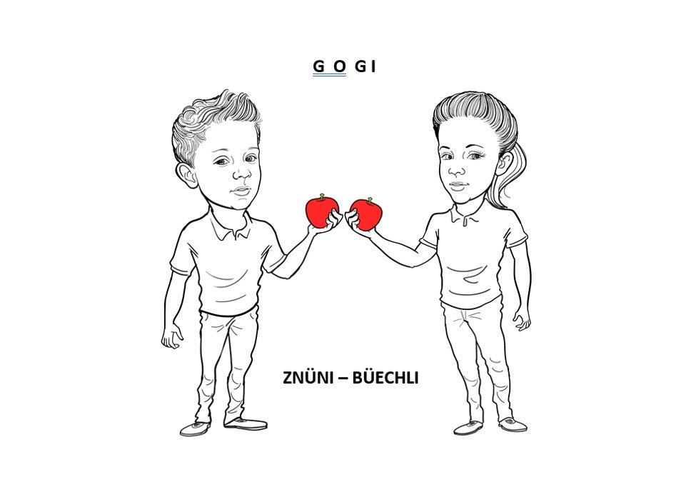 1. Zwischenmahlzeiten Kinder/Gogi - Znünibüechli mit Geschichte (E-Book 1)